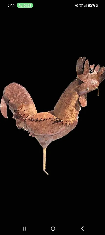 Metal rooster