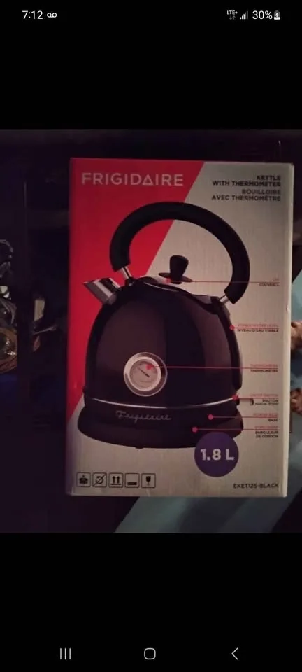 Frigidaire kettle