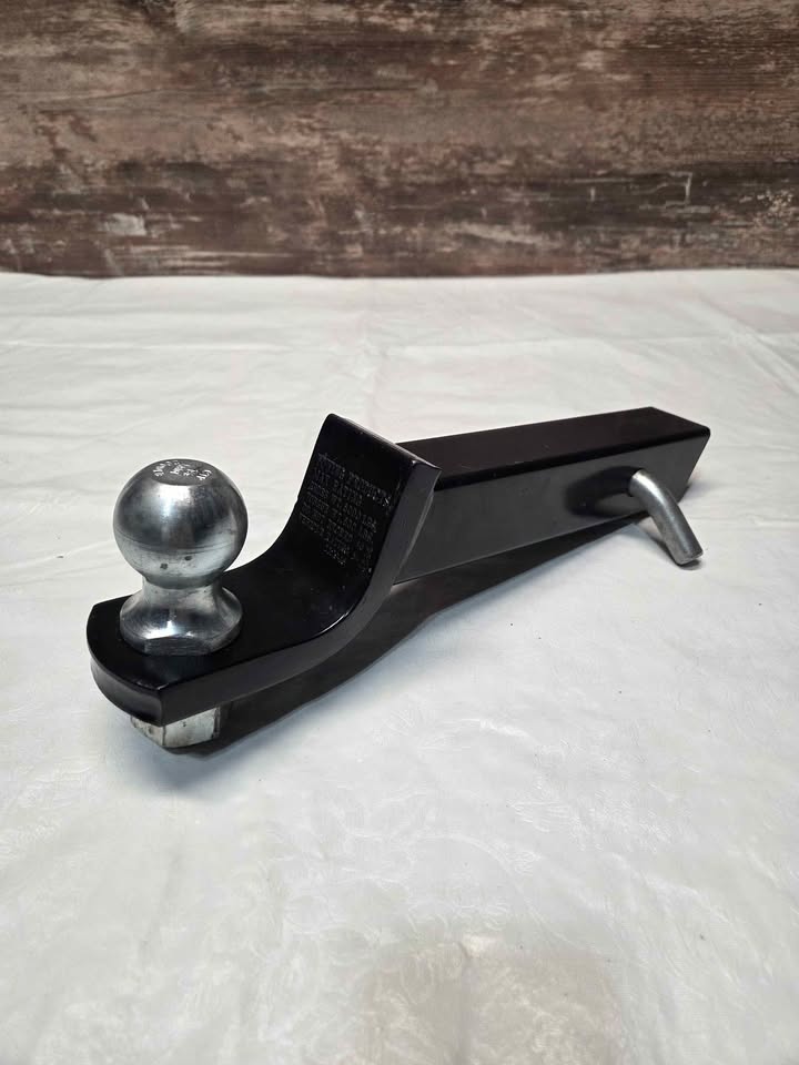Trailer Hitch Ball Mount 1-7/8" Fits 2" Receiver 2000 lbs - photo 2