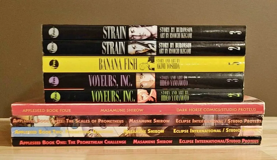 Assorted oop Manga Lot