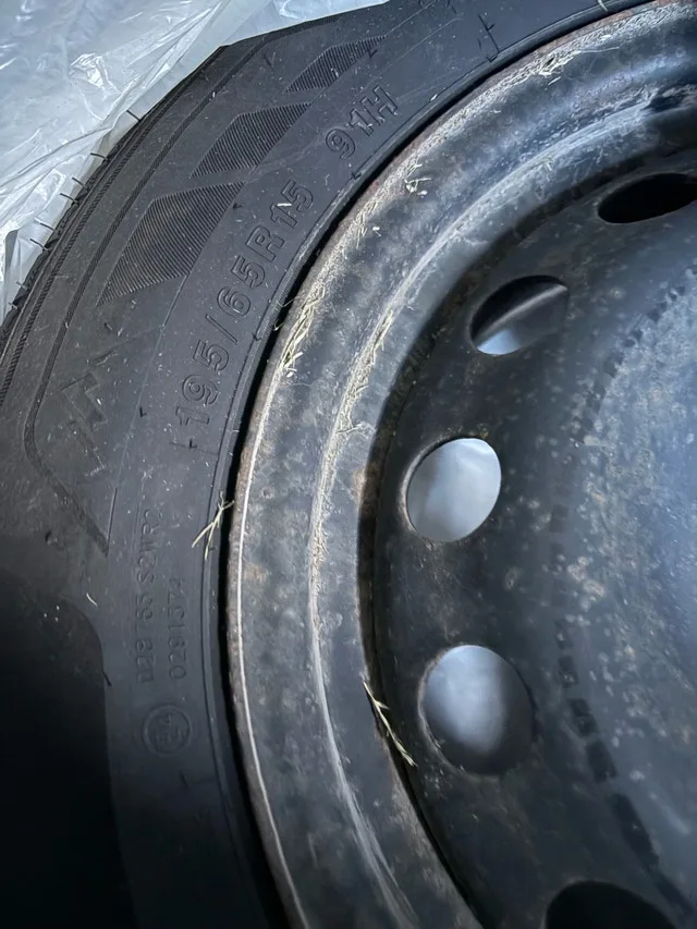 2 full sets winter tires on rims image indicator(3)