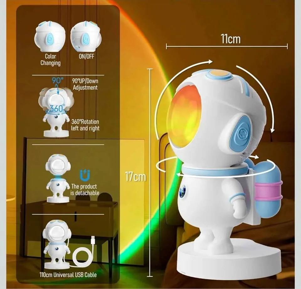 Sunset Lamp Projector image indicator(5)