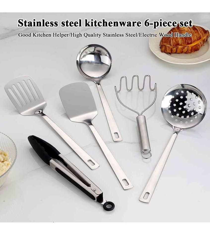 Stainless Steel Kitchen Utensils Set - photo 3