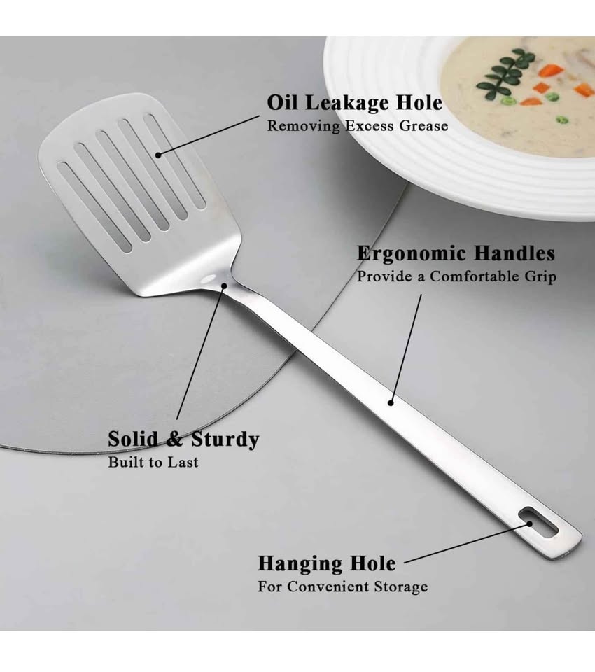 Stainless Steel Kitchen Utensils Set - photo 4