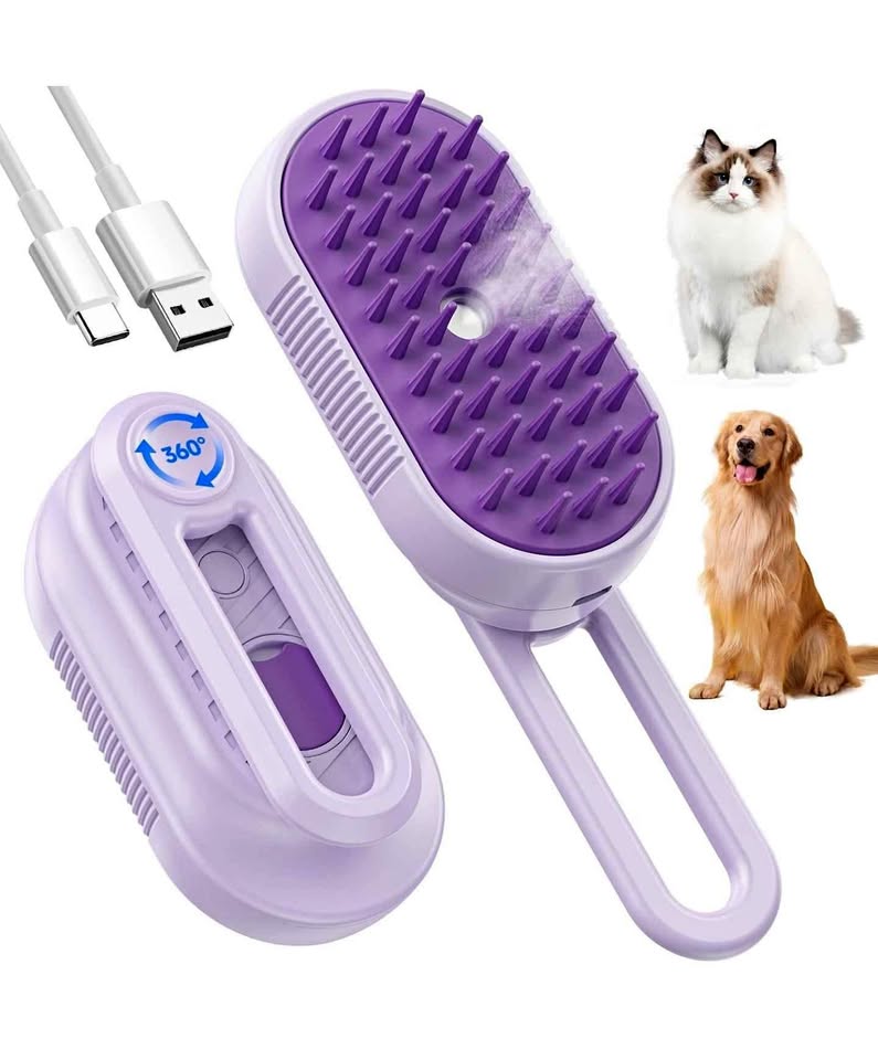 Cat Steam Brush for Shedding
