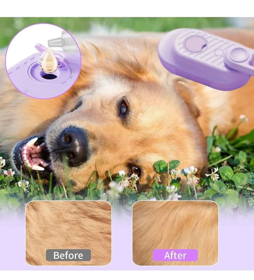 Cat Steam Brush for Shedding image indicator(6)