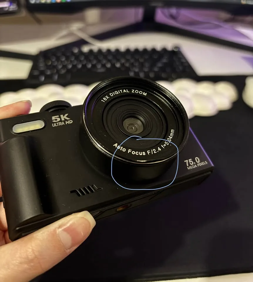 5K Digital Camera 75MP - Used image indicator(3)