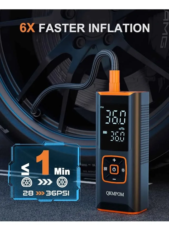 Tire Inflator Portable Air Compressor image indicator(2)