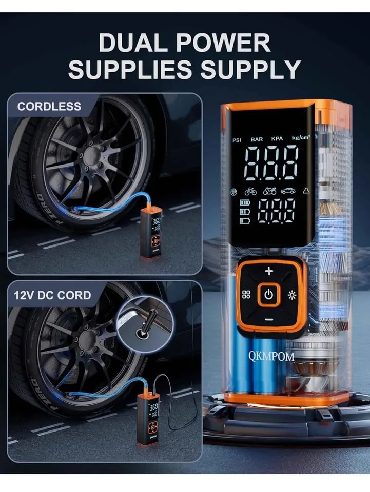 Tire Inflator Portable Air Compressor image indicator(4)