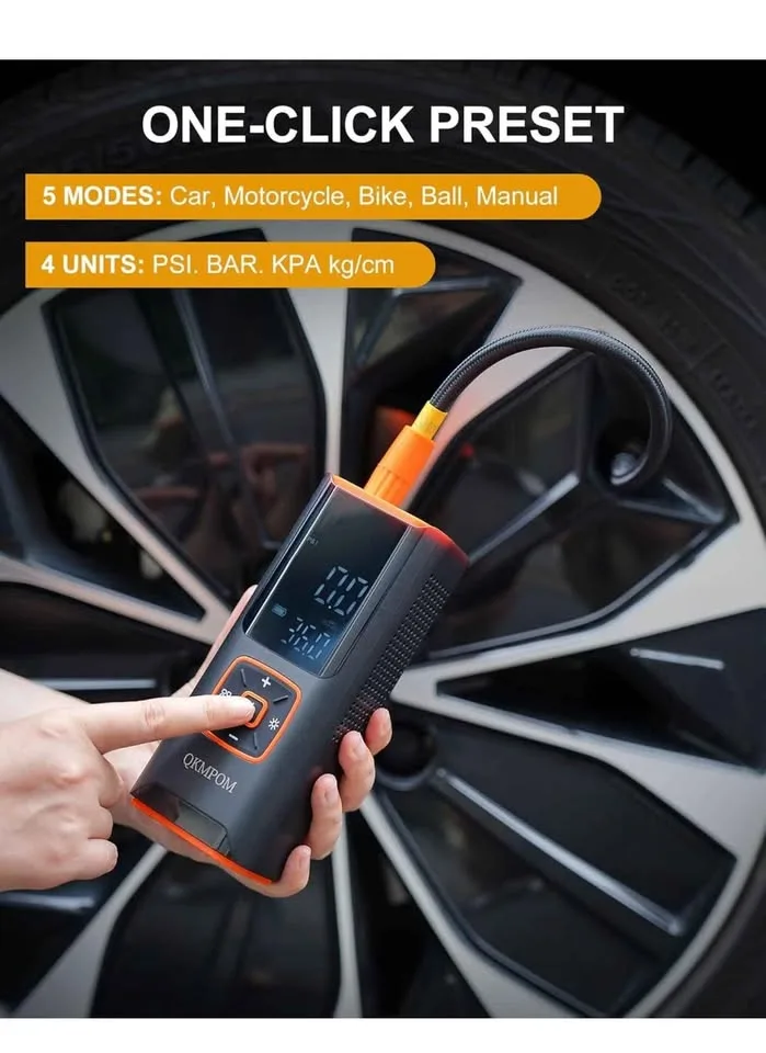 Tire Inflator Portable Air Compressor image indicator(6)