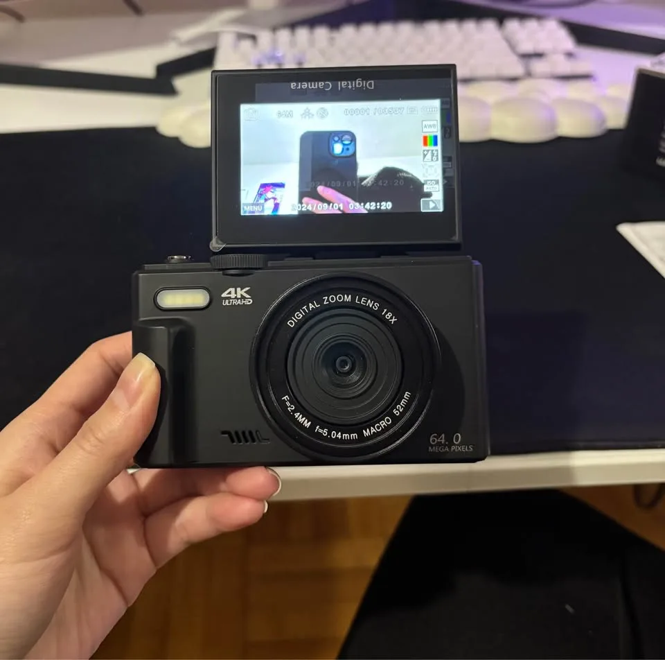 Digital Camera 4K - 64MP image indicator(2)