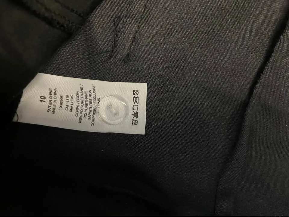 Dynamite Faux Leather Pant, Jet Black, size 10 image indicator(7)