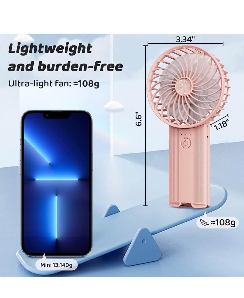 handheld fan - photo 4