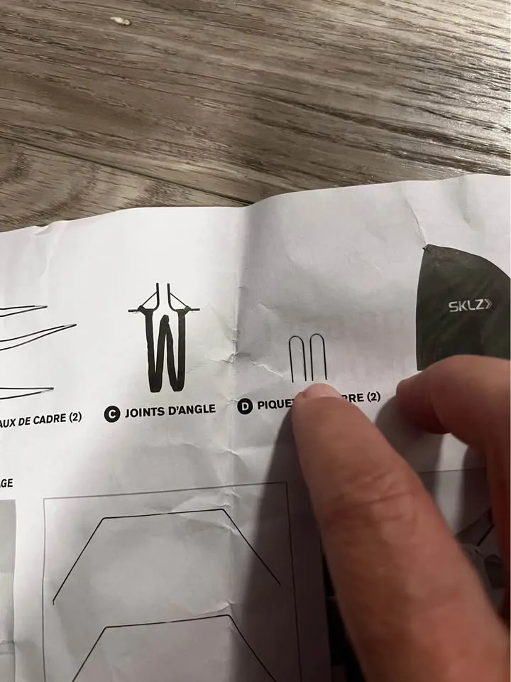 SKLZ Youth Soccer Net Black/Yellow, 4-Foot x 3-Foot (2 unit) image indicator(6)