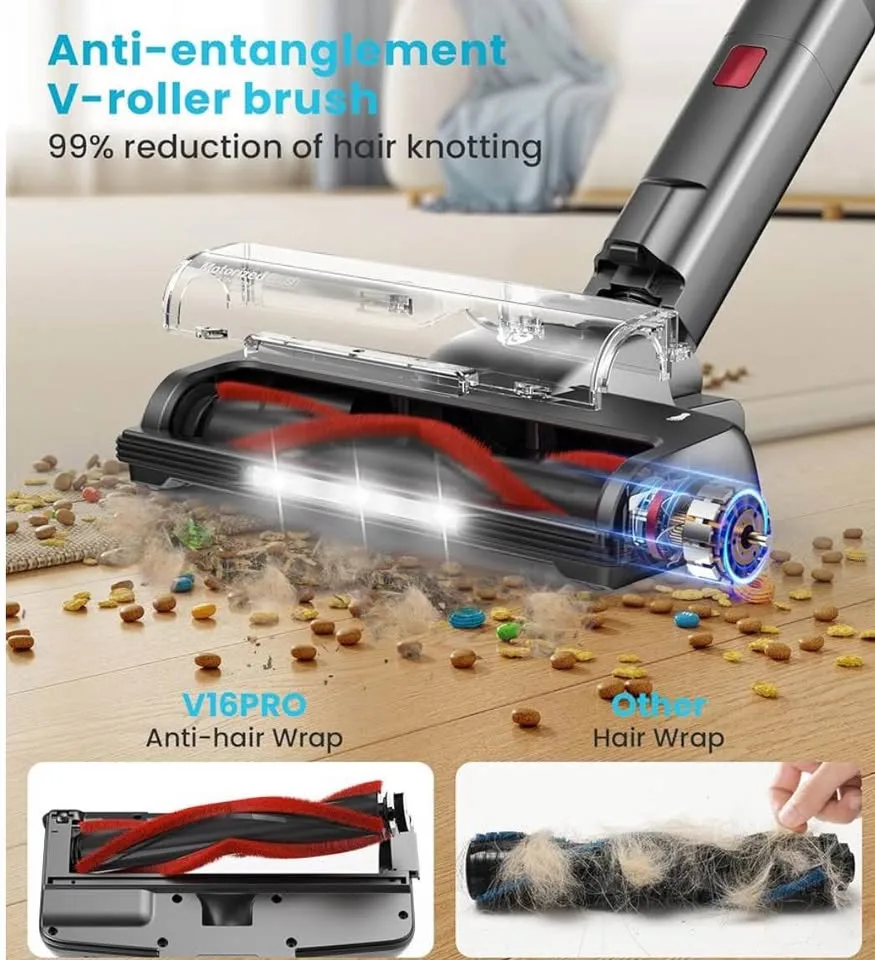 Chevio V16pro Cordless Vacuum image indicator(4)
