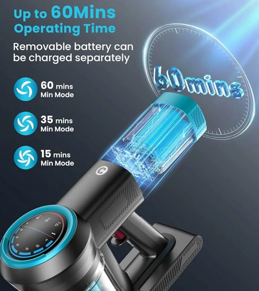 Chevio V16pro Cordless Vacuum image indicator(5)