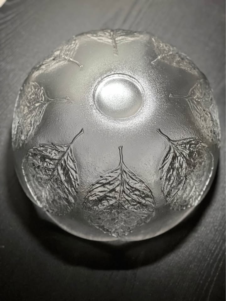 Kosta Boda Party leaf-patterned glass serving bowl - photo 5