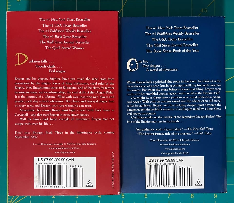 Eragon + Eldest Boxed Set - photo 2