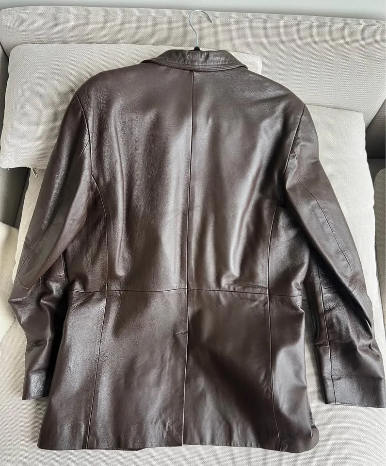 Leather Brown Jacket image indicator(2)