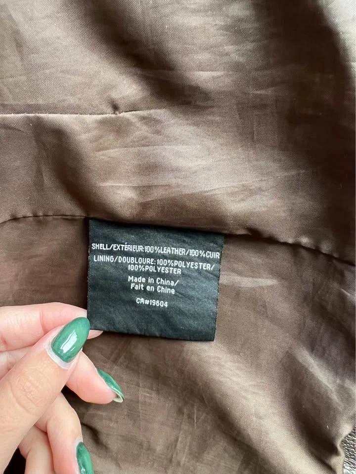 Leather Brown Jacket image indicator(4)