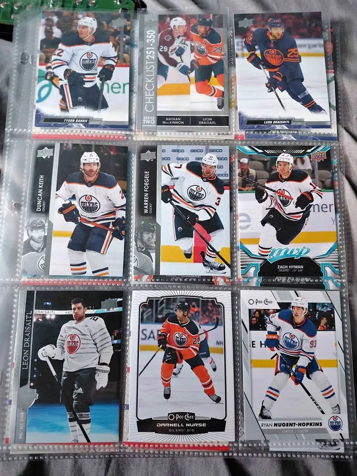Oilers cards