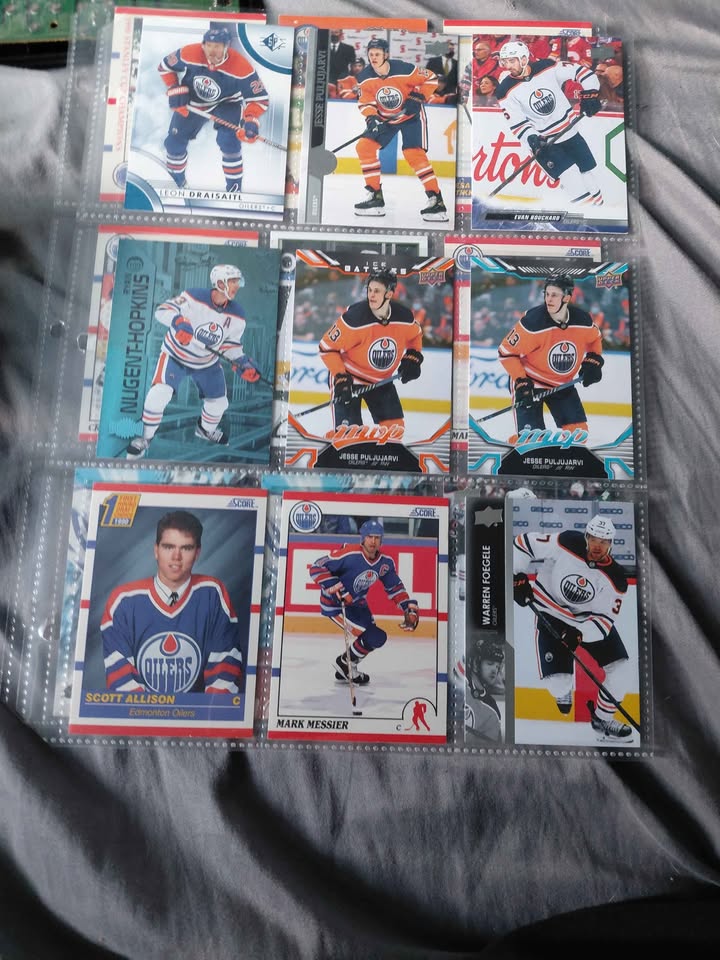 Oilers cards - photo 2