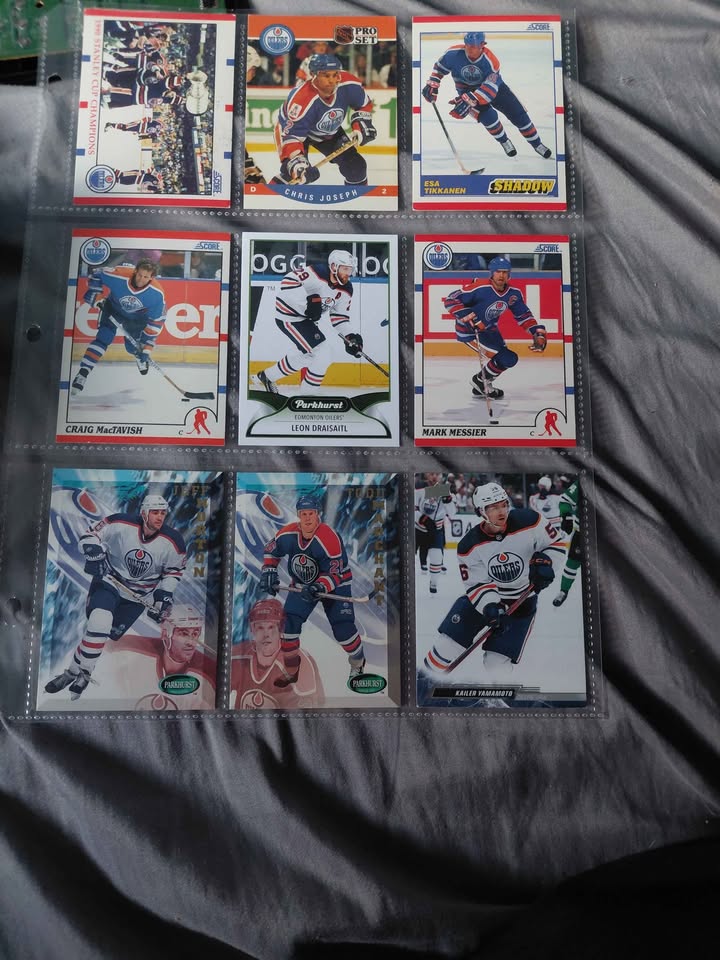 Oilers cards - photo 3