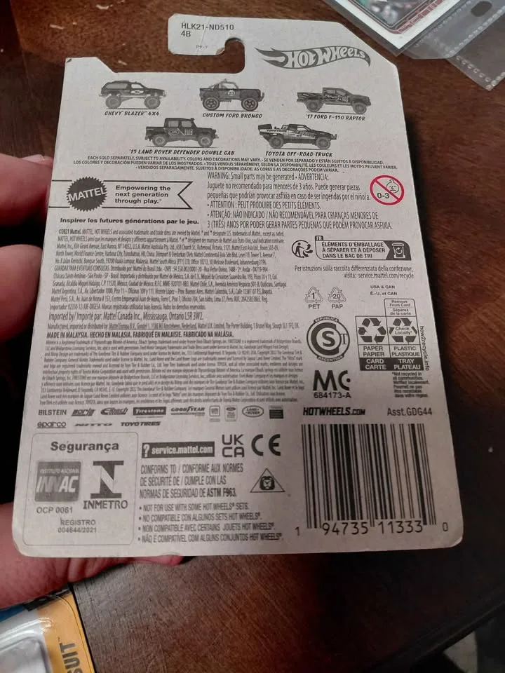Custom ford bronco hot wheels image indicator(2)