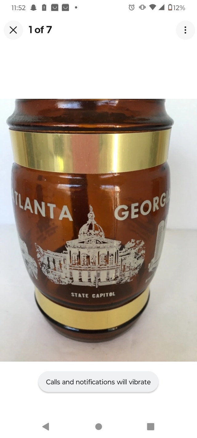 Atlanta Georgia Jar