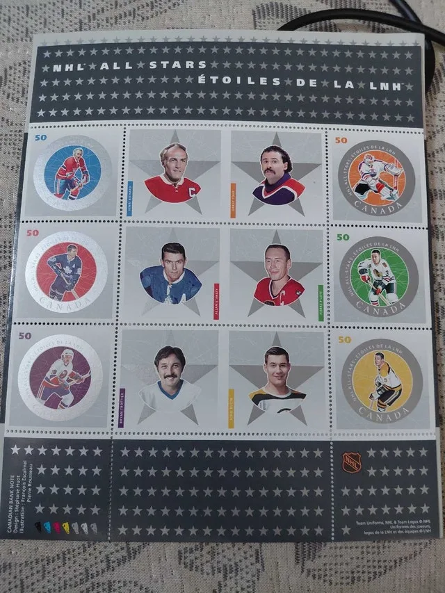 NHL All-Stars Stamps image indicator(2)