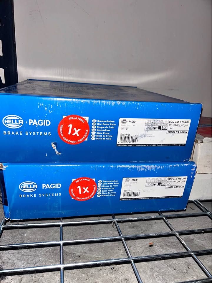 Hella Pagid Disc Brake Rotor