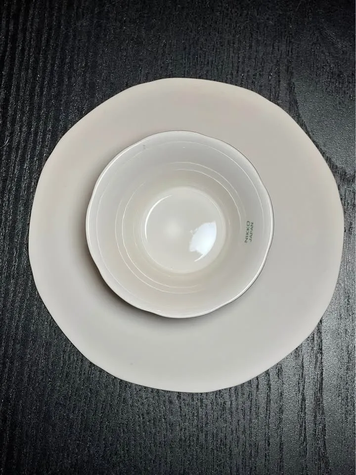 Nikko Blue Peony small candy compote or pedestal dish image indicator(6)