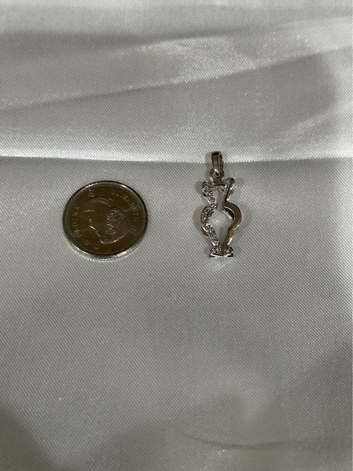18k Teddy Bear Diamond 3D Pendant - photo 4