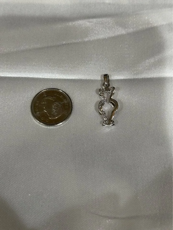 18k Teddy Bear Diamond 3D Pendant image indicator(4)