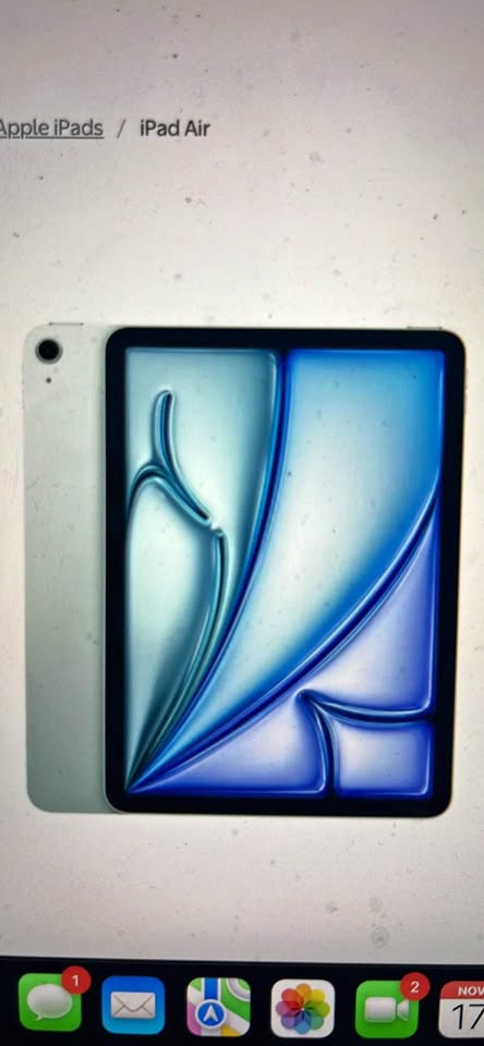 BNIB iPad Air M3 11” 128GB - Blue