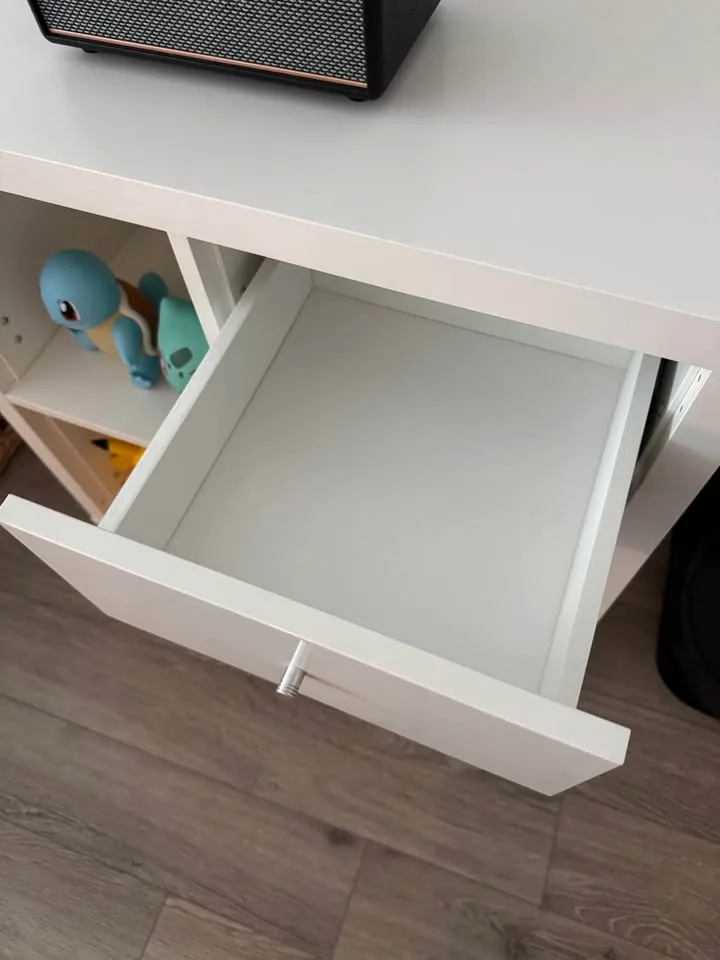 IKEA KALLAX 4-Cube Unit + 2 Drawers + 2 Door Inserts image indicator(2)