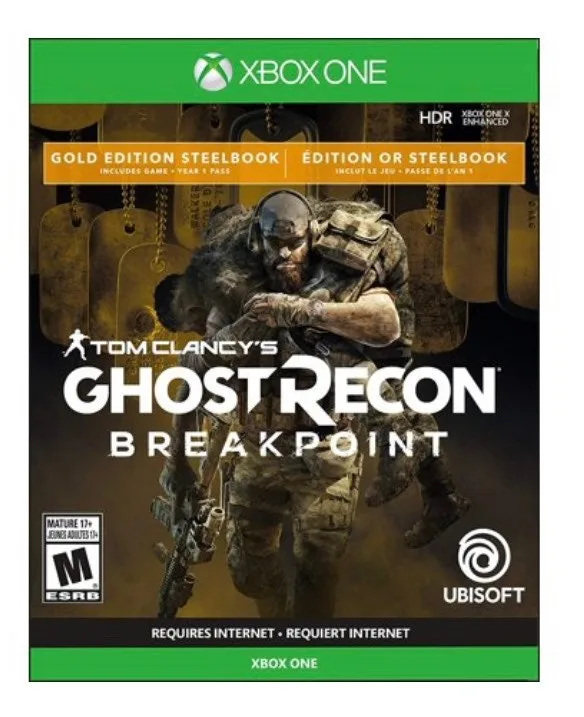 Ghost Recon Breakpoint Gold Steelbook - Xbox One