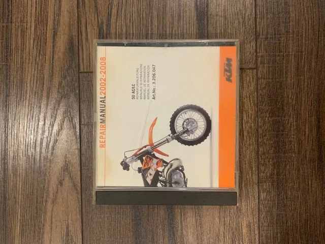 KTM 50 Repair Manual on Disc (2002-2008) image indicator(2)