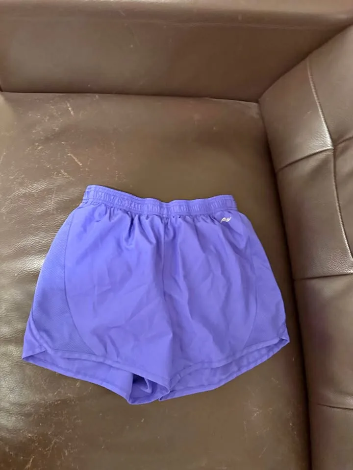 Girls Youth Purple Shorts