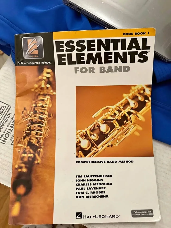 Oboe Essential Elements Band Book