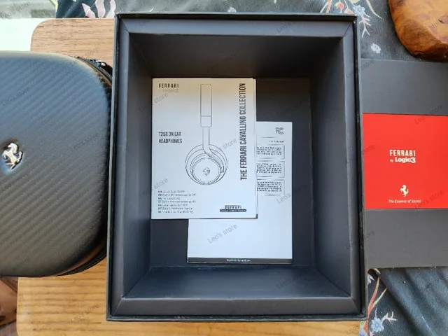 Ferrari T250 Cavallino Headphones by Logic3 image indicator(5)