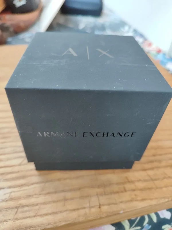 Armani Exchange Watch (skeleton,silicone band,with gift box) image indicator(9)
