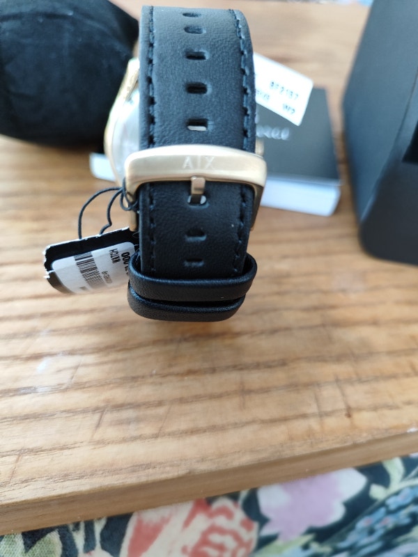 Armani Exchange watch (genuine leather strap,brand new+gift box) - photo 5