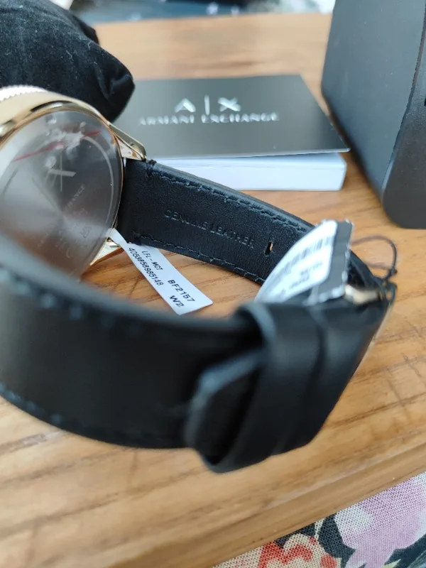 Armani Exchange watch (genuine leather strap,brand new+gift box) image indicator(6)