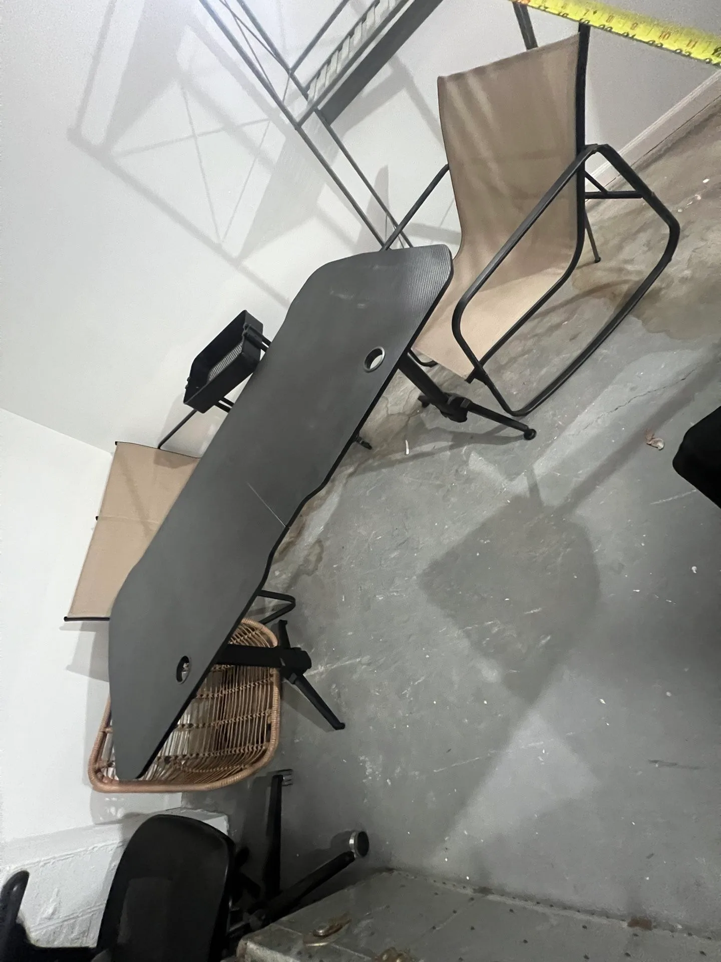 Black Computer Gaming Desk thumbnail