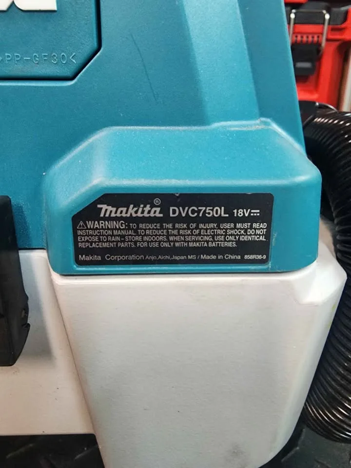 Makita cordless vacuum 18v cordless image indicator(4)