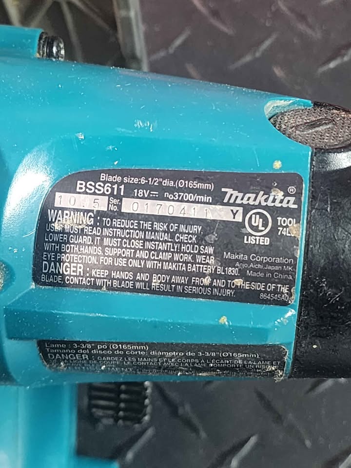 Makita 18v cordless skillsaw - photo 4