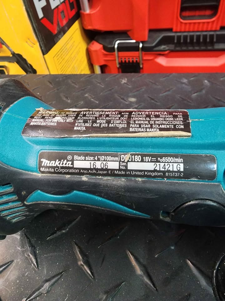 Makita cordless biscuit joiner 18v - photo 5