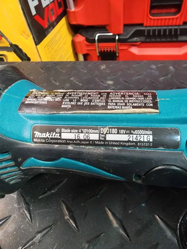 Makita cordless biscuit joiner 18v image indicator(5)