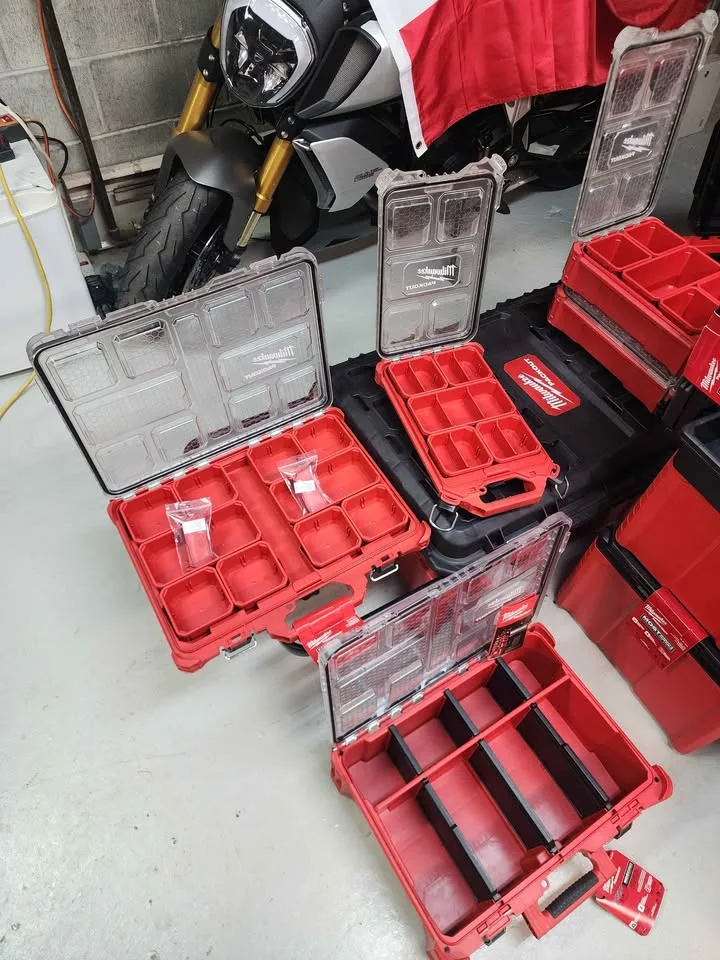 Milwaukee PACKOUT 12-Piece Storage System – Brand New image indicator(7)